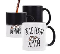 Mug Magique Vache Je le ferai demain