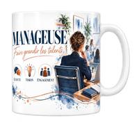 Mug Manageuse Faire Grandir les Talents Céramique 330 ml | Mug manageuse, céramique 330 ml