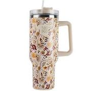 Mug Marbella tumbler isotherme 1,2 L - Yoko Design - Décoré - Inox Inox