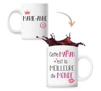 Mug Marie-Anne Meilleure Maman Tasse Prénom Idée Cadeau Fête Des Mères Fille Tante Humour