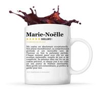 Mug Marie-Noëlle Avis Copine Recommandation Copain Tasse Couple Saint Valentin Cadeau Famille Anniversaire Noël