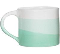 Mug Marlowe Bleu Ciel - Tasse à Café En Céramique émaillée à La Main De 260 Ml, Compatible Micro-ondes Et Lave-vaisselle, Idéale Pour Le Café, Le Thé Ou à Offrir, Green