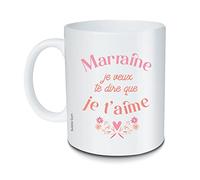 Mug Marraine je veux te dire que je t’aime