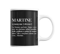 Mug Martine Définition Déesse Tasse Cadeau Personnalisé