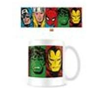 Mug Marvel Avengers Faces noir G