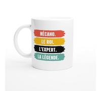 Mug Mécanicien - Mécano Le Roi L'Expert La Légende - Mug humour - tasse anniversaire - idée cadeau homme - tasse fun original