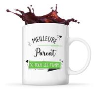 Mug Meilleurs Parents De Tous Les Temps Idée Tasse Cadeau Travail Boulot Métier Départ Retraite Collègue Femme Anniversaire Noël