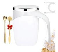 Mug Mélangeur Automatique - Tasse Mélange Rechargeable à Touche Unique | Tasse avec Agitateur Magnétique 350 ml | Mélange Rapide pour Café, Shakes Protéinés et Chocolat Chaud, Maison ou Bureau