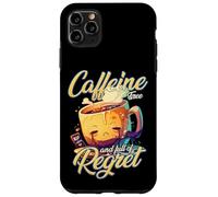 Mug Meme sans caféine et plein de regret triste Coque pour iPhone 11 Pro Max