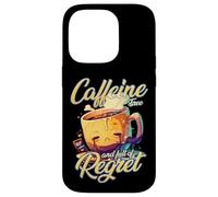 Mug Meme sans caféine et plein de regret triste Coque pour iPhone 14 Pro