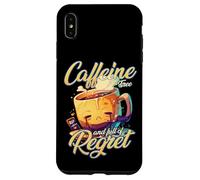 Mug Meme sans caféine et plein de regret triste Coque pour iPhone XS Max