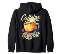Mug Meme sans caféine et plein de regret triste Sweat à Capuche
