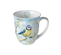 Mug mésange bleue en porcelaine