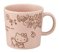 Mug Mino Sakura Rose 290ml - Hello Kitty Beige G