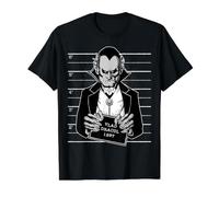 Mug Monstre Vampire Count Dracula T-Shirt Graphique avec Valeur, Homme, Noir, S