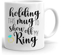 Mug Montrez ma bague Mariage Fiançailles Tasse Fête 330ml