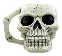 Mug moulé Skull Head Crème G