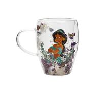 Mug Disney Mug En Verre Jasmine Decoratif Floral