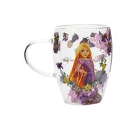 Mug | | Mug En Verre Raiponce Decoratif Floral