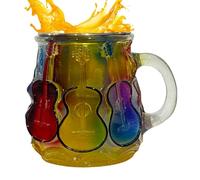 Mug Musical,Mug Décoré Musique au Design Artistique - Tasse Artistique pour Musiciens, Guitaristes et Enseignants - Idée Cadeau Maison, Collection, Noël, Anniversaire, Voyage
