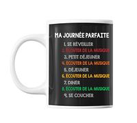 Mug Musique Journée Parfaite | Tasse Humour