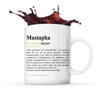 Mug Mustapha Avis Pote Recommandation Tasse Amitié Cadeau Anniversaire Noël Santa Secret