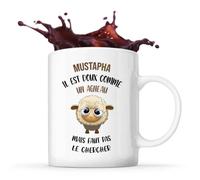 Mug Mustapha Doux Comme Un Agneau Tasse Cadeau Anniversaire Noël