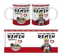 Mug - Naruto Shippuden - i Love You More Than Ramen - 320ml Multicolore G