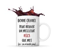 Mug Nils Ça N'existe Pas Homme Tasse Cadeau Prénom Surnom Nom De Famille Anniversaire Noël