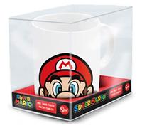 Mug - NINTENDO - Super Mario - 325ml - Blanc - Cylindrique - Compatible lave-vaisselle