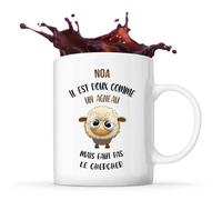 Mug Noa Doux Comme Un Agneau Tasse Cadeau Anniversaire Noël