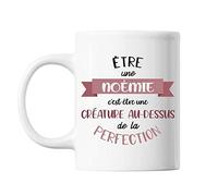 Mug Noémie Bébé Parfait | Tasse prénom idée cadeau Humour Mignon pour enfant fille | Imprimé en France