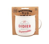 MUG NOMADE - Mug à thé et café personnalisé Didier - Cadeau pour Homme