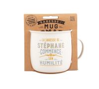 Mug Nomade - Mug à thé et café personnalisé Stéphane - Cadeau pour Homme