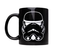 Mug officiel Stormtrooper en céramique changeant de couleur, 300 ml, noir, tasse à café à changement de chaleur, apparence casque, cadeau Star Wars pour homme - ThumbsUp !