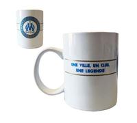 Mug Olympique De Marseille Blanc Légende