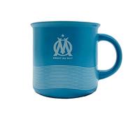Mug OM Logo Bleu - Céramique - 31cl - Vintage - Logo - Réutilisable - Bleu - Ronde - La Plume Dorée