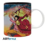 Mug - One Piece - Roger Vs Barbe Blanche - 320ml Blanc G