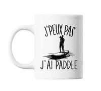Mug Paddle J'peux Pas Blanc Tasse Cadeau Personnalisé