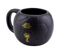 Mug Paladone en forme de ballon de football FIFA (noir et or).