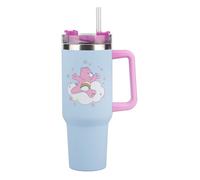 Paladone Gobelet isotherme Bisounours 1,2 L avec paille et poignée – Licence officielle