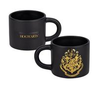Paladone – Tasse Poudlard en relief – Noir et doré – Sous licence officielle Harry Potter – 400 ml