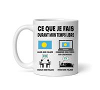 Mug Palaos ce que je fais durant mon temps libre Tasse humour voyage