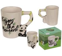Mug Panda - Enjoy the moment - 11 x 8,5 cm - 300 ml - En céramique - Dans un coffret cadeau