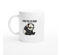 Mug Panda Grognon Humour Animal J'aime Pas les Gens