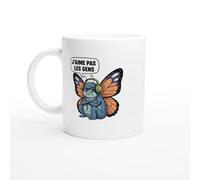 Mug Papillon Humour Grincheux J'aime Pas Les Gens