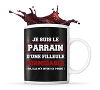 Mug Parrain Filleule Noir
