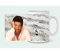 Mug Personnalisable - Patrick Bruel - 325 ml - Céramique - Compatible Lave-Vaisselle