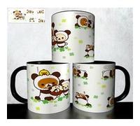 Mug personnalisé 4Ever1 - Kawaii Chat ourson panda licorne lama lapin design 159 Blanc