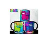 Mug personnalisé 4Ever1 - Kawaii Chat ourson panda licorne lama lapin design 179 Blanc
